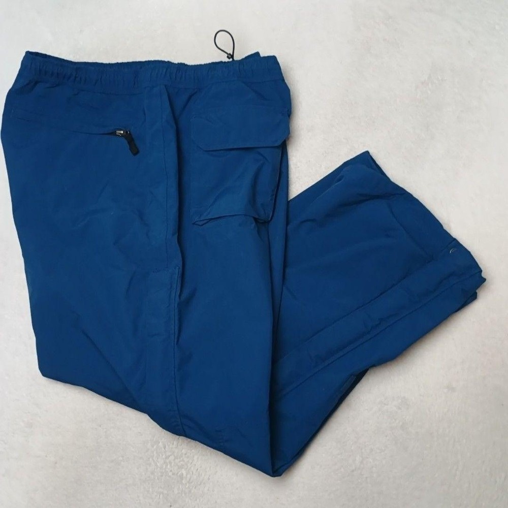 Duluth Trading Pants Men XL Blue No Rainer Waterproof Relaxed Fishing Golf 26717